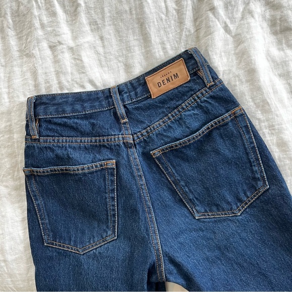 Sézane Denim Straight Leg Jeans - Picture 6 of 9